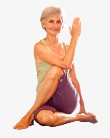 Senior Gentle Yoga Centered Hawaii - Senior Yoga Png, Transparent Png, Transparent PNG