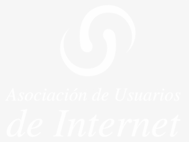 Asociacion De Usuarios De Internet Logo Black And White - Johns Hopkins Logo White, HD Png Download, Transparent PNG