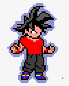 Goku Base Pixel Art, HD Png Download, Transparent PNG