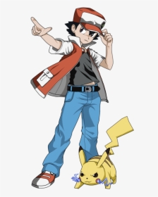Red & Pikachu Classic - Classic Red Pokemon, HD Png Download, Transparent PNG
