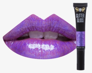 Picture Of Viper Glitter Lip Gloss - Purple Lip Gloss, HD Png Download, Transparent PNG