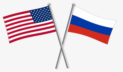 Russian And American Flags - Kina Vs Usa Png, Transparent Png, Transparent PNG
