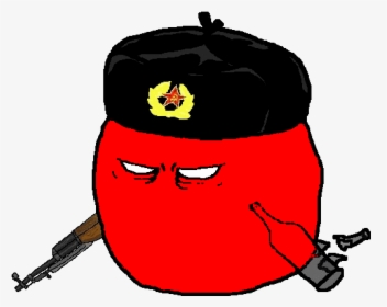 Polandball Wiki - Soviet Union Countryball, HD Png Download, Transparent PNG