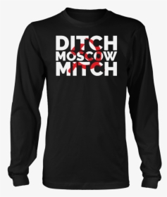 Ditch Moscow Mitch Russian Soviet Flag Sickle & Hammer - Chiropractic T Shirt Designs, HD Png Download, Transparent PNG