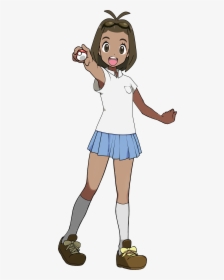 Kid Sun/moon Mother Pokemon Trainer Red, Pokemon Red, - Sun And Moon Pokemon Mom, HD Png Download, Transparent PNG