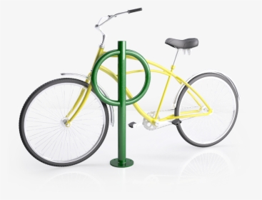 Lyra Bike Rack Image - Hybrid Bicycle, HD Png Download, Transparent PNG