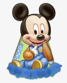 Feather Baby Mickey Clipart Png - Baby Mickey Mouse Png, Transparent Png, Transparent PNG