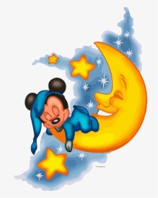 Baby Mickey Mouse Png - Baby Mickey Mouse Sleeping, Transparent Png, Transparent PNG