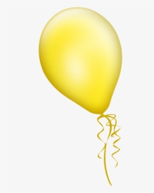 Yellow Balloon Template - Yellow Wallpaper For Android, HD Png Download, Transparent PNG