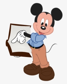 Disney Baby Mickey Mouse Wall Decor , Png Download - Mickey Mouse As A Teacher, Transparent Png, Transparent PNG