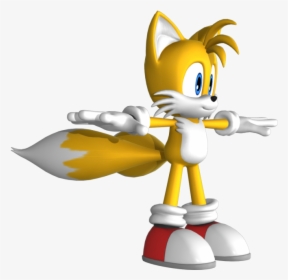 Download Zip Archive - Miles Tails Prower Model, HD Png Download, Transparent PNG