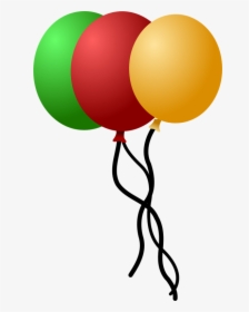 Transparent Balloon Vector Png - Balloons Green Yellow Red, Png Download, Transparent PNG