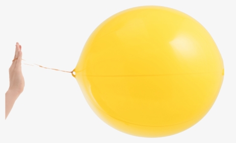 Yellow Punch Ball Balloon - Sphere, HD Png Download, Transparent PNG