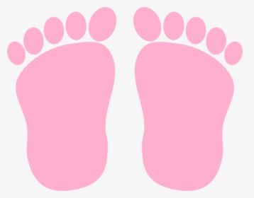 Foot Clipart Pink Baby - Clip Art, HD Png Download, Transparent PNG