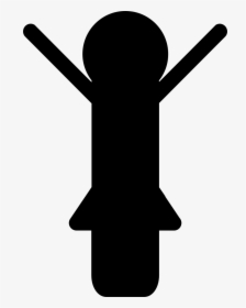Woman With Arms Raised Up Comments, HD Png Download, Transparent PNG