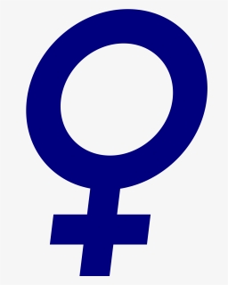 Female Gender Symbol Italic - Circle, HD Png Download, Transparent PNG