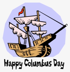 Transparent Happy Columbus Day Clipart - Transparent Columbus Day Clipart, HD Png Download, Transparent PNG