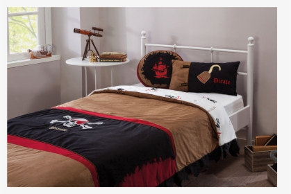 Pirate Hook Bed Cover - روتختی طرح دزدان دریایی, HD Png Download, Transparent PNG