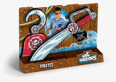 Pack Pirata Espada, Gárfio Y Parche - Sword, HD Png Download, Transparent PNG