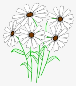 White Daisy Bunch Svg Clip Arts - Cool Cole's Bbq, HD Png Download, Transparent PNG