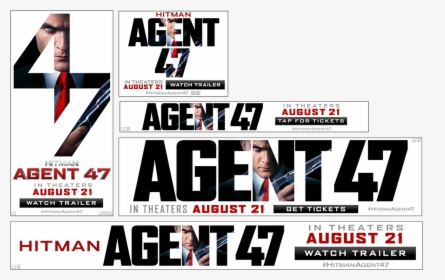 Agent 47, HD Png Download, Transparent PNG