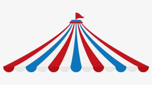 Marquee Clipart Circus Tent - Clipart Carnival Tent Silhouette, HD Png Download, Transparent PNG