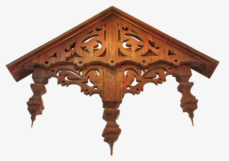 Canopy, Old, Wood, Front Door Canopy, Ornaments - Shelf, HD Png Download, Transparent PNG