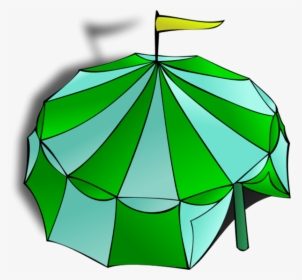 Circus Tent Vector Clip Art - Circus Tent Clip Art, HD Png Download, Transparent PNG
