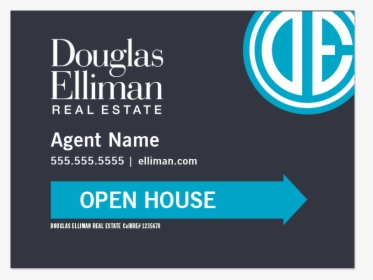 Douglas Elliman Real Estate Sign, HD Png Download, Transparent PNG