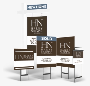 Harry Norman Real Estate Sign, HD Png Download, Transparent PNG