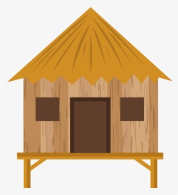 Download Png Royalty Free Africa Clipart Grass Hut - Transparent Nipa Hut Png, Png Download, Transparent PNG