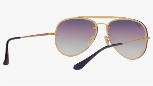 Sunglasses Ray Ban Aviator Blaze Gold Matte Rb3584n - Shadow, HD Png Download, Transparent PNG