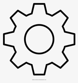 Cog Coloring Page - Transparent Project Manager Icon, HD Png Download, Transparent PNG
