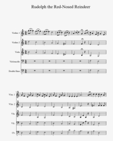 Rudolph The Red-nosed Reindeer Sheet Music 1 Of 3 Pages - Brooklyn Trumpet Sheet Music, HD Png Download, Transparent PNG