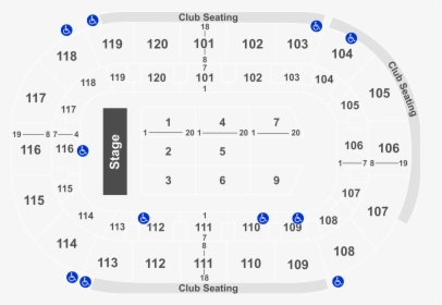 Rudolph The Red-nosed Reindeer At Germain Arena, Estero - K Rock Centre Seating Chart, HD Png Download, Transparent PNG