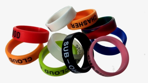 Vape Band Silicone Ring - Bracelet, HD Png Download, Transparent PNG