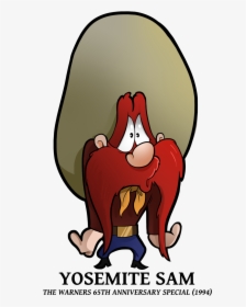 Yosemite Sam By Boscoloandrea - Bugs Bunny Cartoon, HD Png Download, Transparent PNG