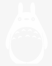 Totoro - Totoro Black And White Png, Transparent Png, Transparent PNG