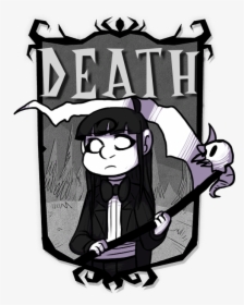 Here S The Drawing For The Death Mod For Dst ” - Don T Starve Together Character Portraits, HD Png Download, Transparent PNG
