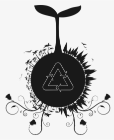 Silhouette, Sustainability, Plant, Recycle, Symbol, - 5 R's Poster Making, HD Png Download, Transparent PNG