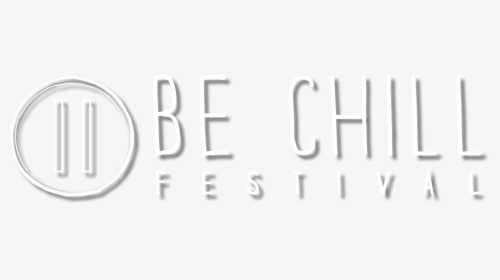 Logo Be Chill Final Blanc , Png Download - Calligraphy, Transparent Png, Transparent PNG