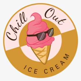 Chill Out Ice Cream Logo, HD Png Download, Transparent PNG