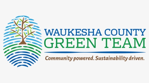 Wcgt Logos Horz Tagline-01 - Waukesha County Green Team, HD Png Download, Transparent PNG