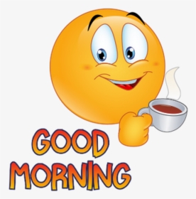 Emoji World Good Morning - Transparent Good Morning Clip Art, HD Png Download, Transparent PNG