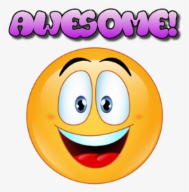 Emoji World Awesome - You Are Awesome Emoji, HD Png Download, Transparent PNG