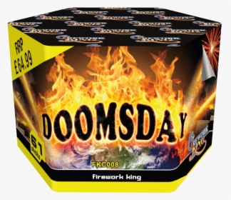 Doomsday 61 Shot Firework Cake - Flame, HD Png Download, Transparent PNG