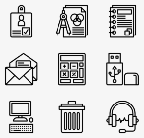 Office Stationery - Writers Icon, HD Png Download, Transparent PNG