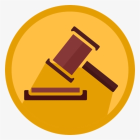 Gavel - Lawsuit Icon, HD Png Download, Transparent PNG