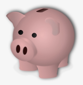 Pig, Savings Box, Animal, Money, Storage, Cute - Pig Money Box Png, Transparent Png, Transparent PNG