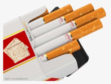 Cigarettes On White Background, HD Png Download, Transparent PNG